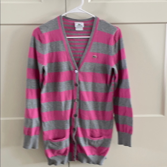 Lacoste long Cardigan size 40 - Picture 1 of 3